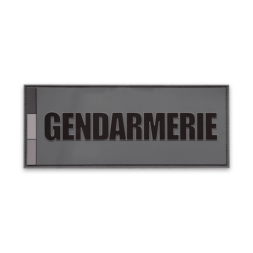 Bandeau de poitrine BV Gendarmerie PVC 10 x 4 cm - La Brigade de l'Equipement
