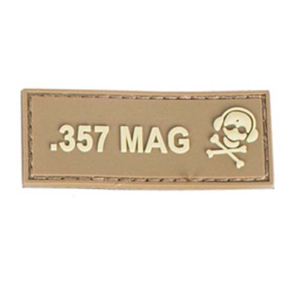 Patch Munitions 357 MAG - Tan G-Code