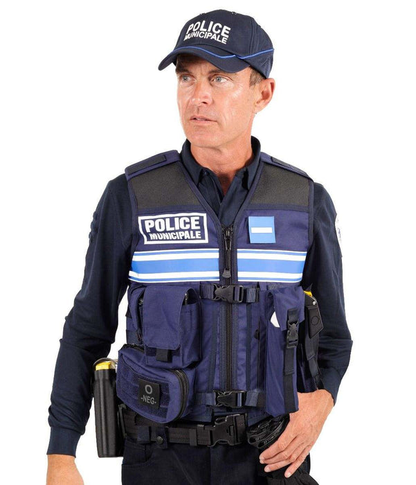 La Police Publie Le Gilet Tactique Image stock - Image du fixation