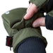 Gants Heat 2 Softshell - OD - The Heat Compagny système d'attaches