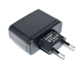 Adaptateur secteur prix double pour cordon de chargement USB - Klarus profil